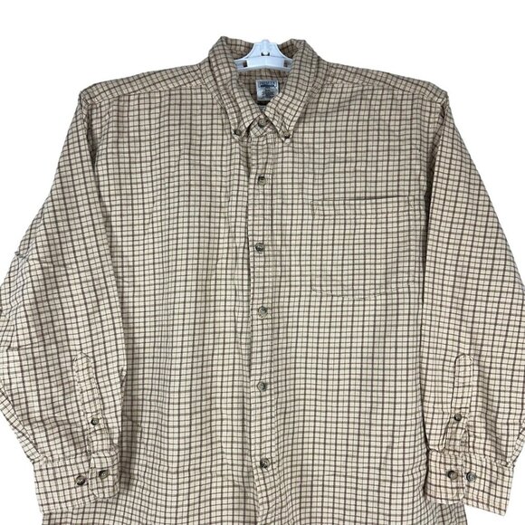 Premier International Men's Plaid Long Sleeved Button Down Shirt Size XL - Picture 3 of 6